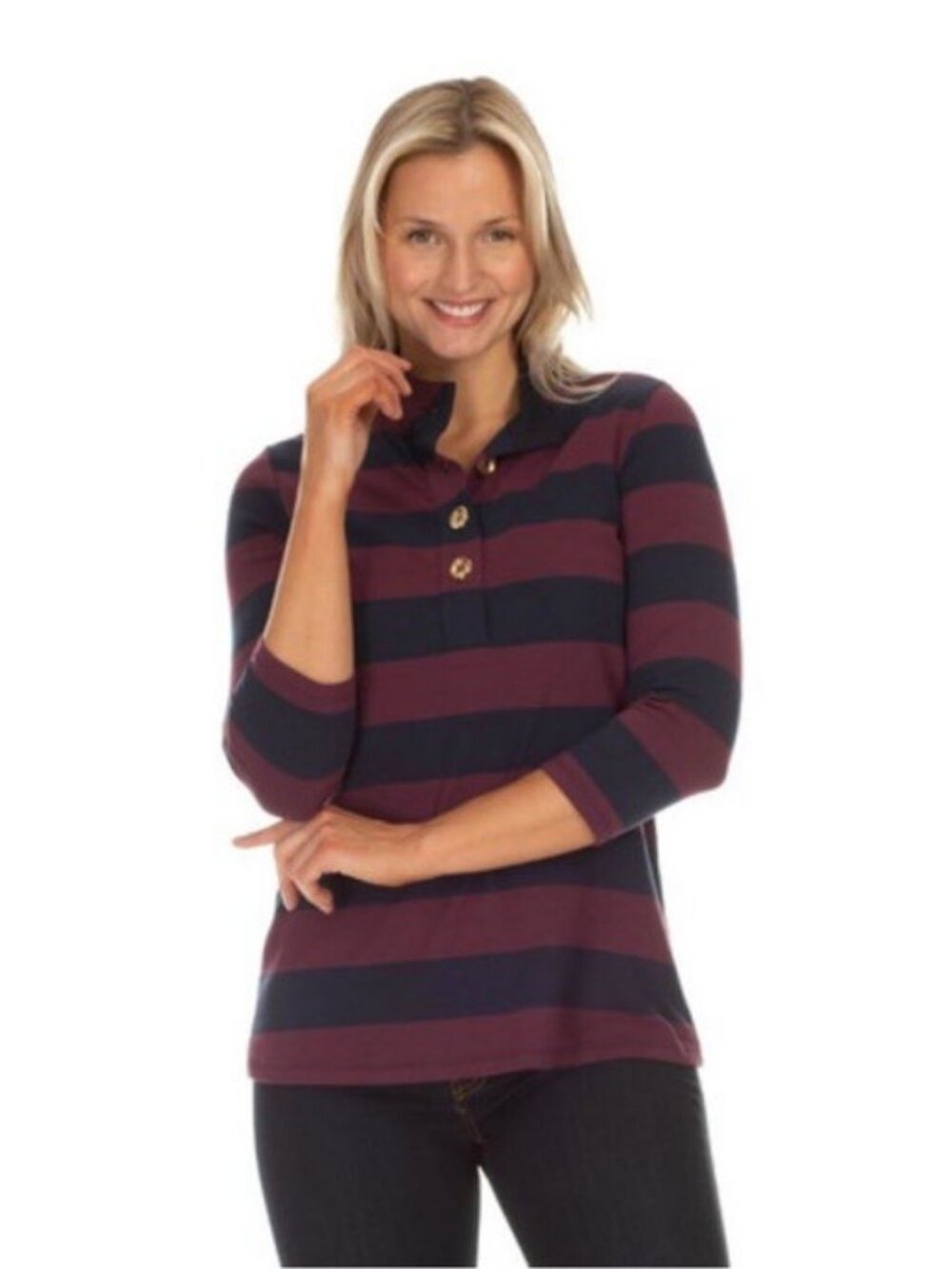 DUFFIELD LANE Woman's Kimball Top Sz L, NWT